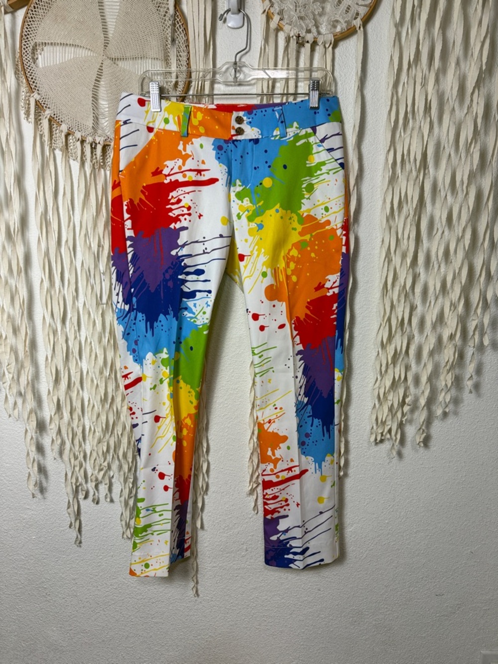 Loudmouth Ladies "Drop Cloth" Golf Pants Size US4